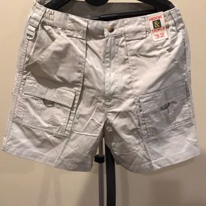 50% Off 📍 Hook & Tackle Khaki Fishing Shorts